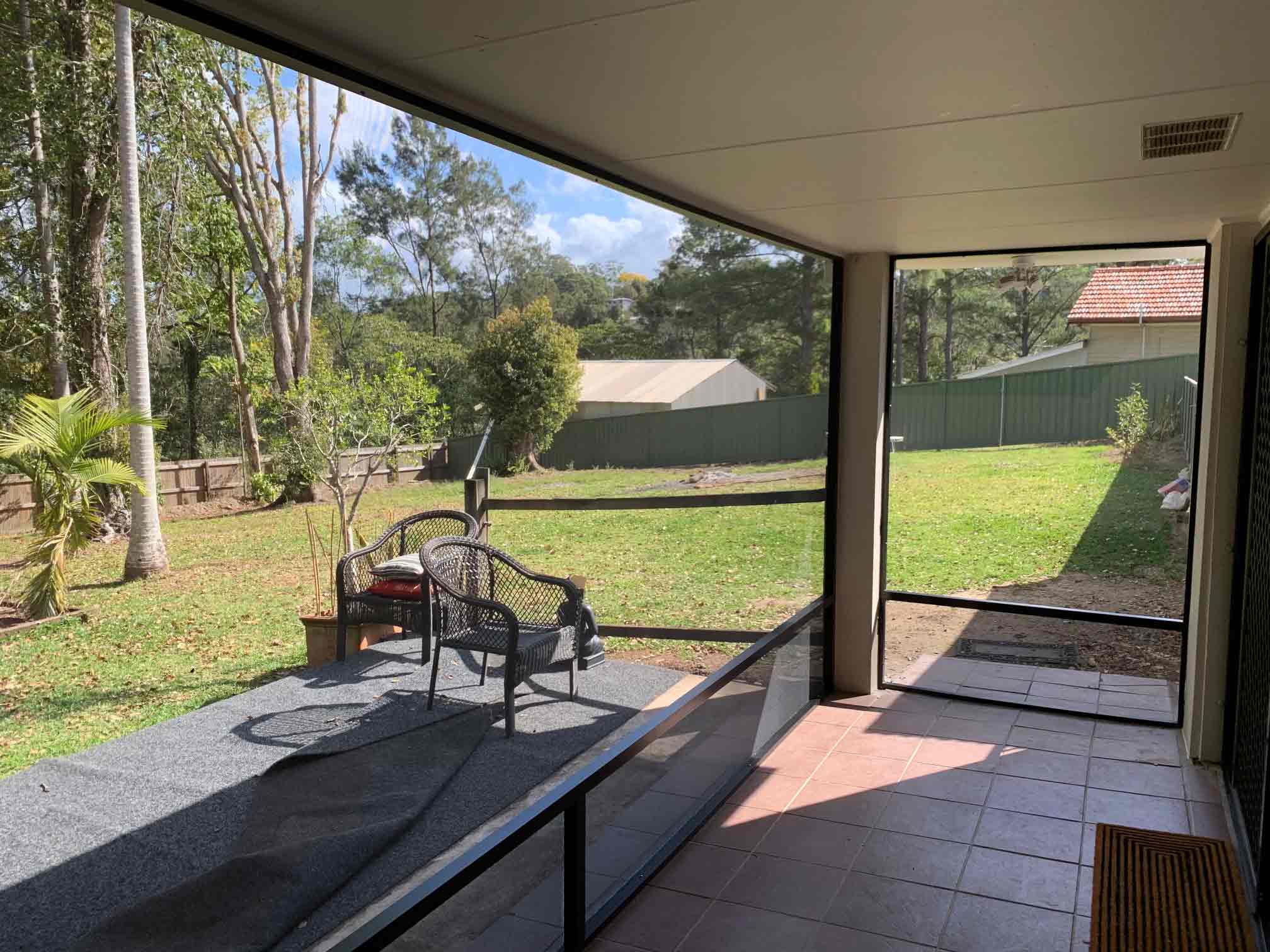 Patio Enclosure for Fly — Security Screen Doors in Sunshine Coast, QLD