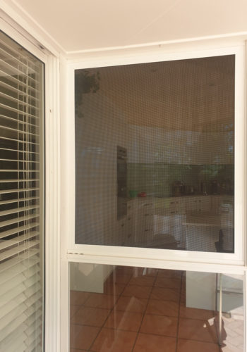 White Safety Screen - Security Screen Doors in Sunshine Coast, QLD
