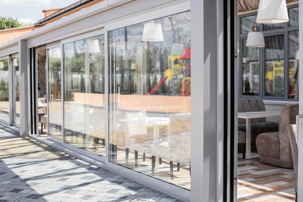 Commercial Sliding Window and Glass Door — Security Screen Doors in Caloundra, QLD