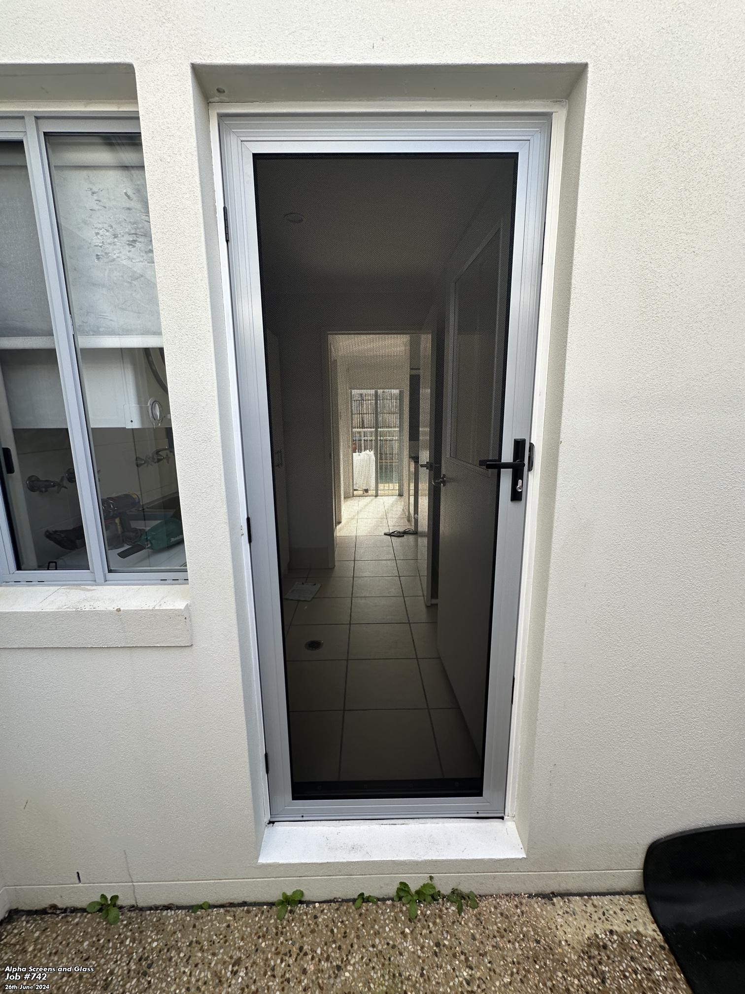 Invisi-Gard Hinged Door