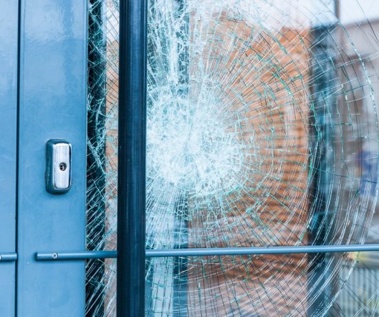 Broken Glass — Security Screen Doors in Warana, QLD