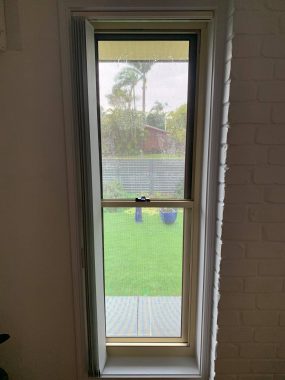 After New Double Hung Window Installation