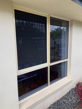After Window Wall With Safety Screen Install