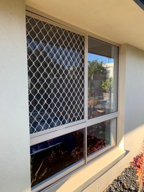 Before Window Wall With Safety Screen Install