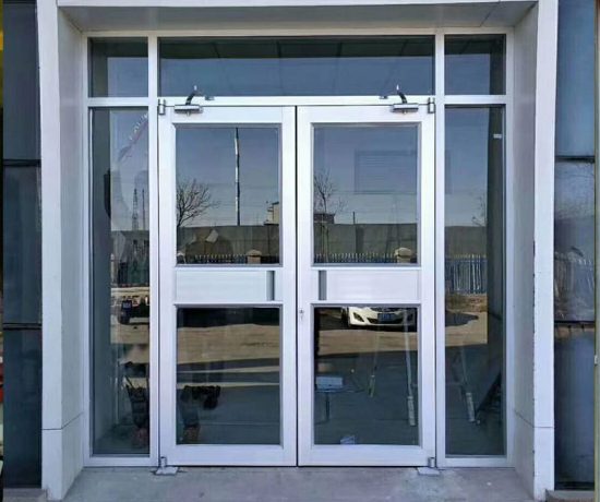 High Quality Aluminum Door Shop Front Glass-Doors — Security Screen Doors in Sunshine Coast, QLD